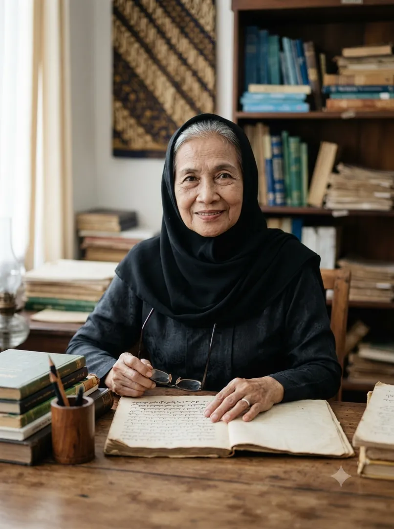 Ibu Nyai Hj. Dr. Fatma Zuhrotun Nisa'. STP. MP - Pengasuh Pondok Pesantren Mahasiswa Ribathul Maulid Krapyak